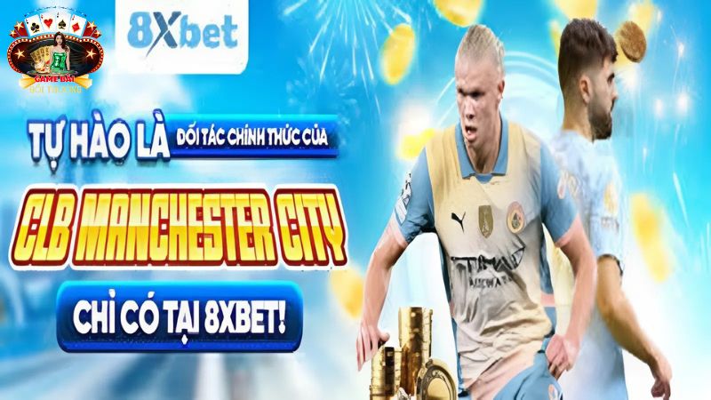 8xbet đối tác lớn của đội bóng Manchester City 8xbet đối tác lớn của đội bóng Manchester City