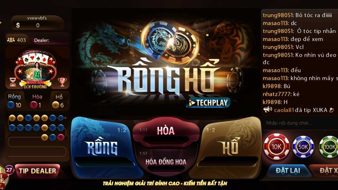 Giới thiệu game bài đổi thưởng trực tuyến Rồng Hổ Giới thiệu game bài đổi thưởng trực tuyến Rồng Hổ