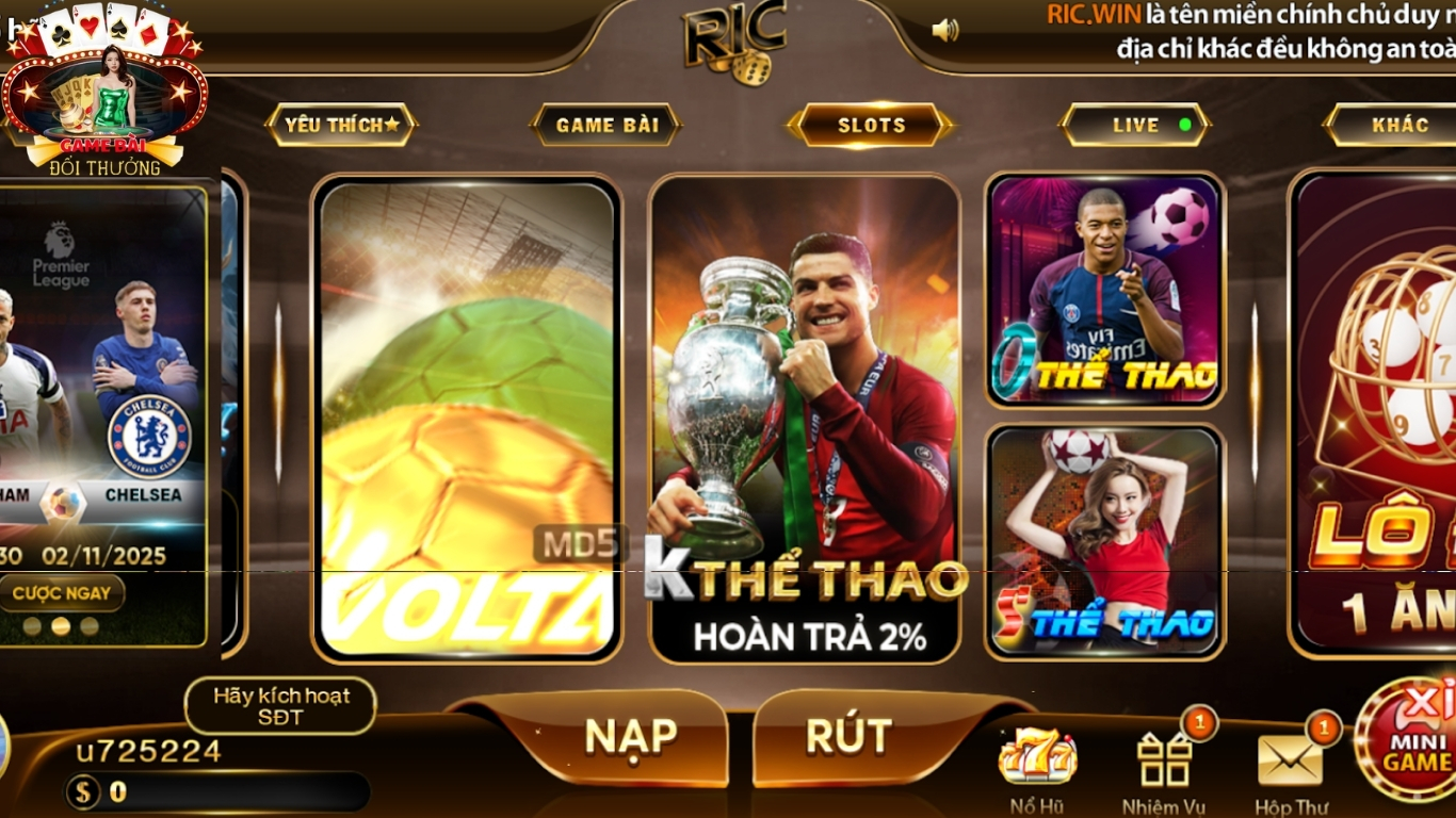Những ưu điểm của cổng game Ricwin Những ưu điểm của cổng game Ricwin